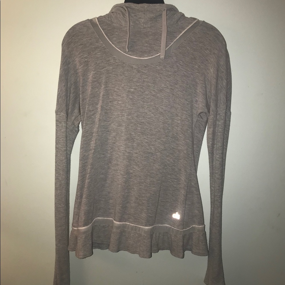 Alo Yoga Sweatshirt with draped open back detail